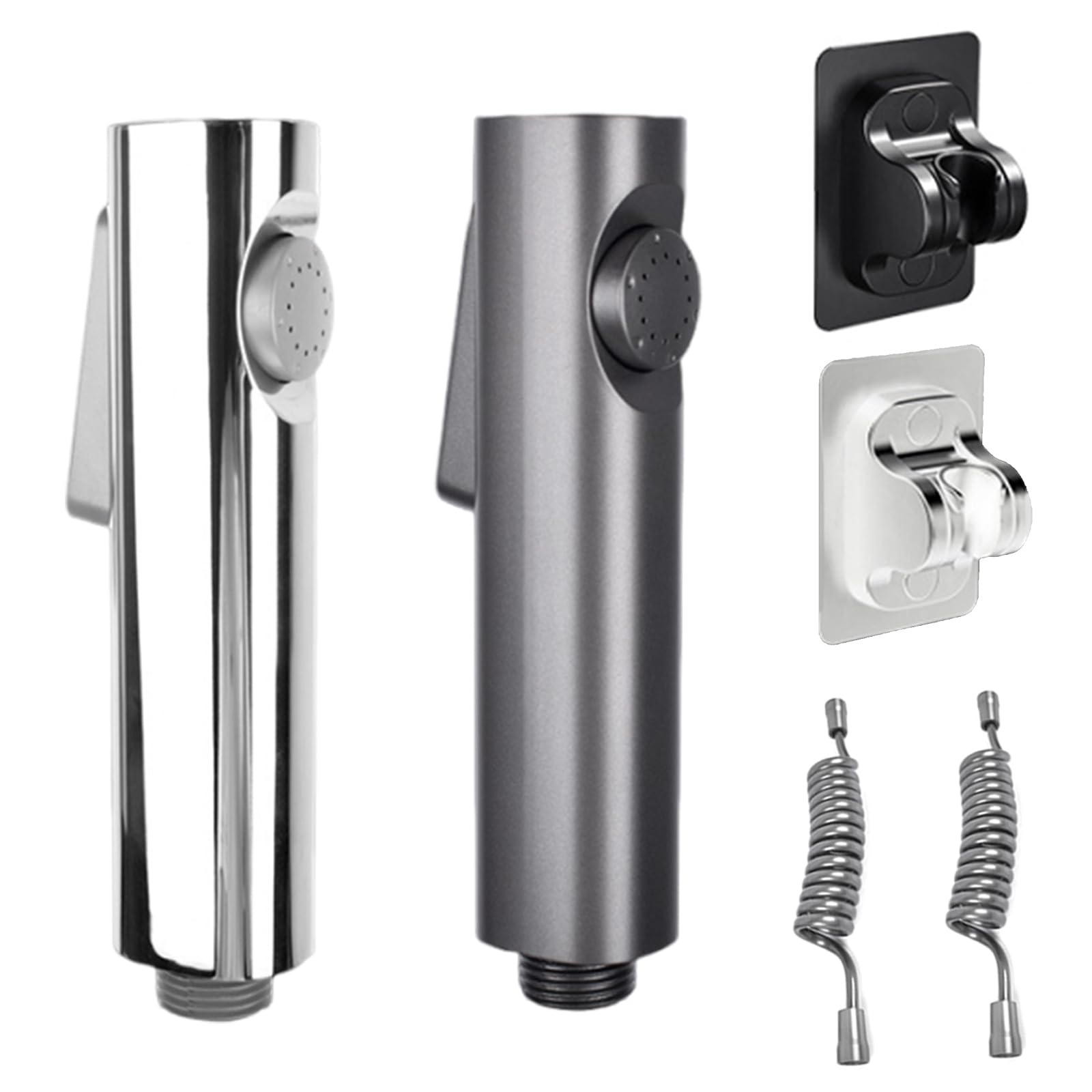 ABS Bathroom Bidet Sprayer Set Handheld Toilet Attachment Easy Control Bidet Hand Ergonomical Handle For Pet Wash — view 3