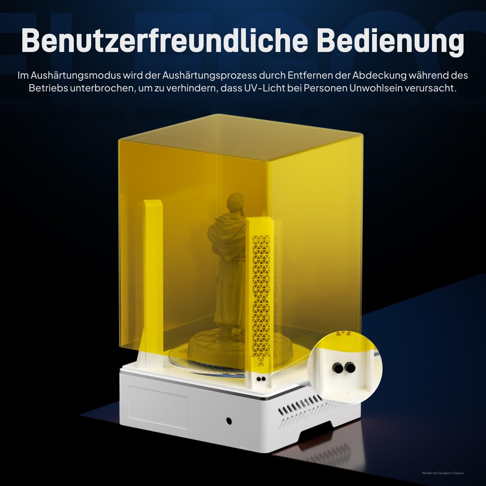 ELEGOO Mercury X Bundle mit Separater Waschstation und Aushärtungsstation für Große Harz 3D Drucker, Kompatibel mit ELEGOO Saturn, Mars MSLA/LCD/DLP 3D Druckern