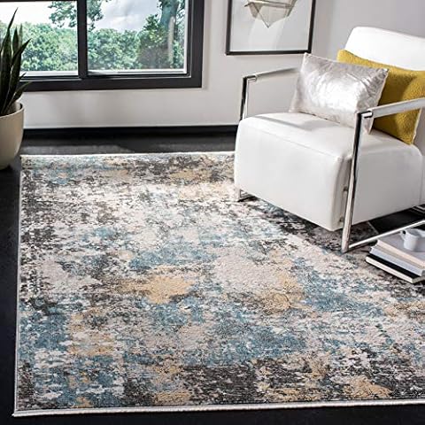 Safavieh Beckett SHV772F-5 - Alfombra de transición con Flecos Cover