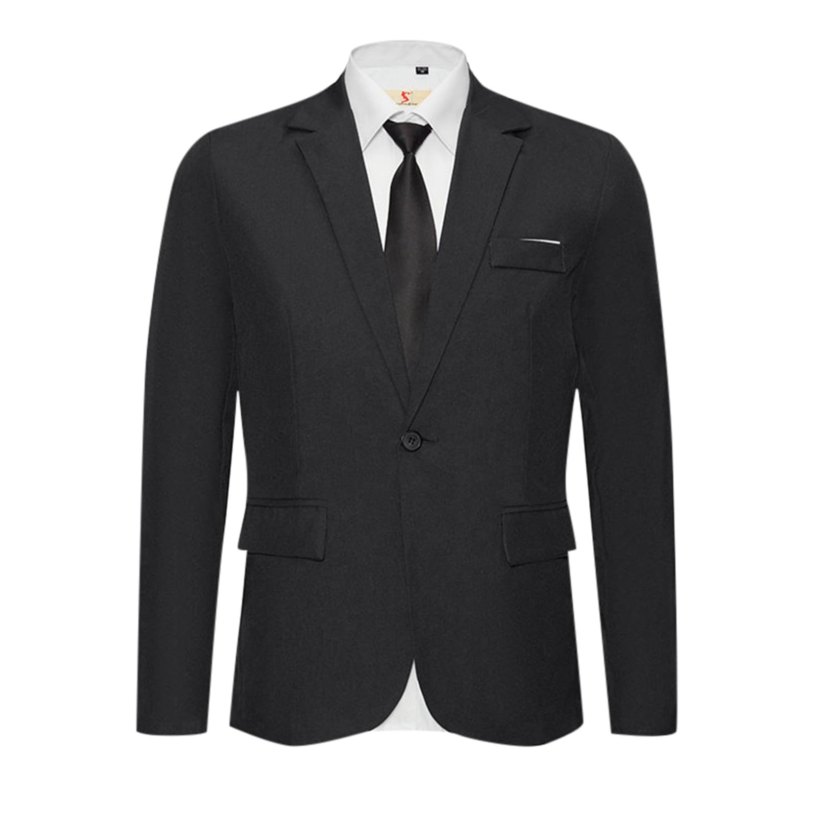 2025 Hommes Regular Grande Taille Double Poche Slim Léger Décontracté Présence Affaires Voyage Serpent Costume Hommes
