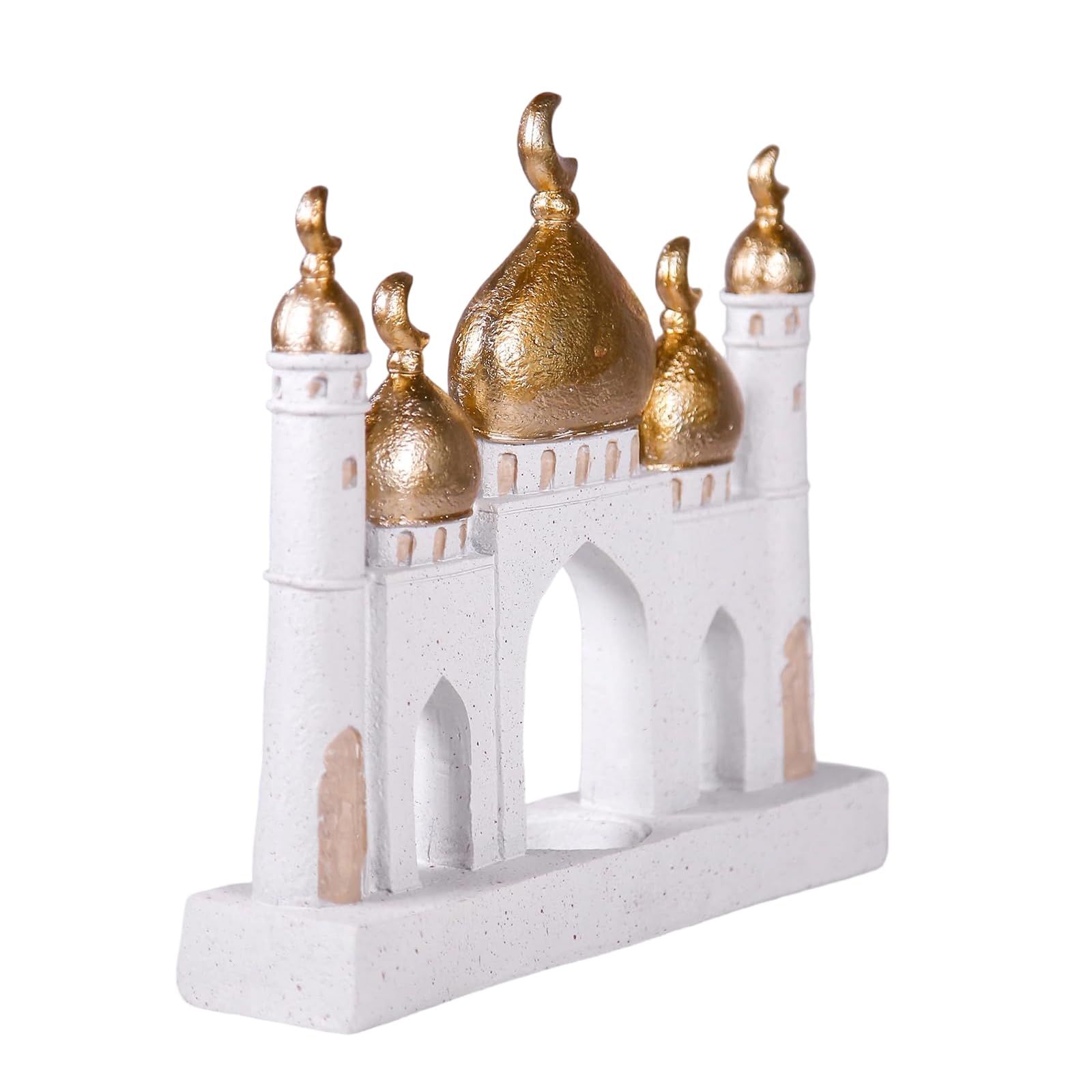 PANFHGFG Festival Home Accessory Resin for Ramadans Celebrations with Intricate Carvings Children and Pet Friendly Resin Figurine