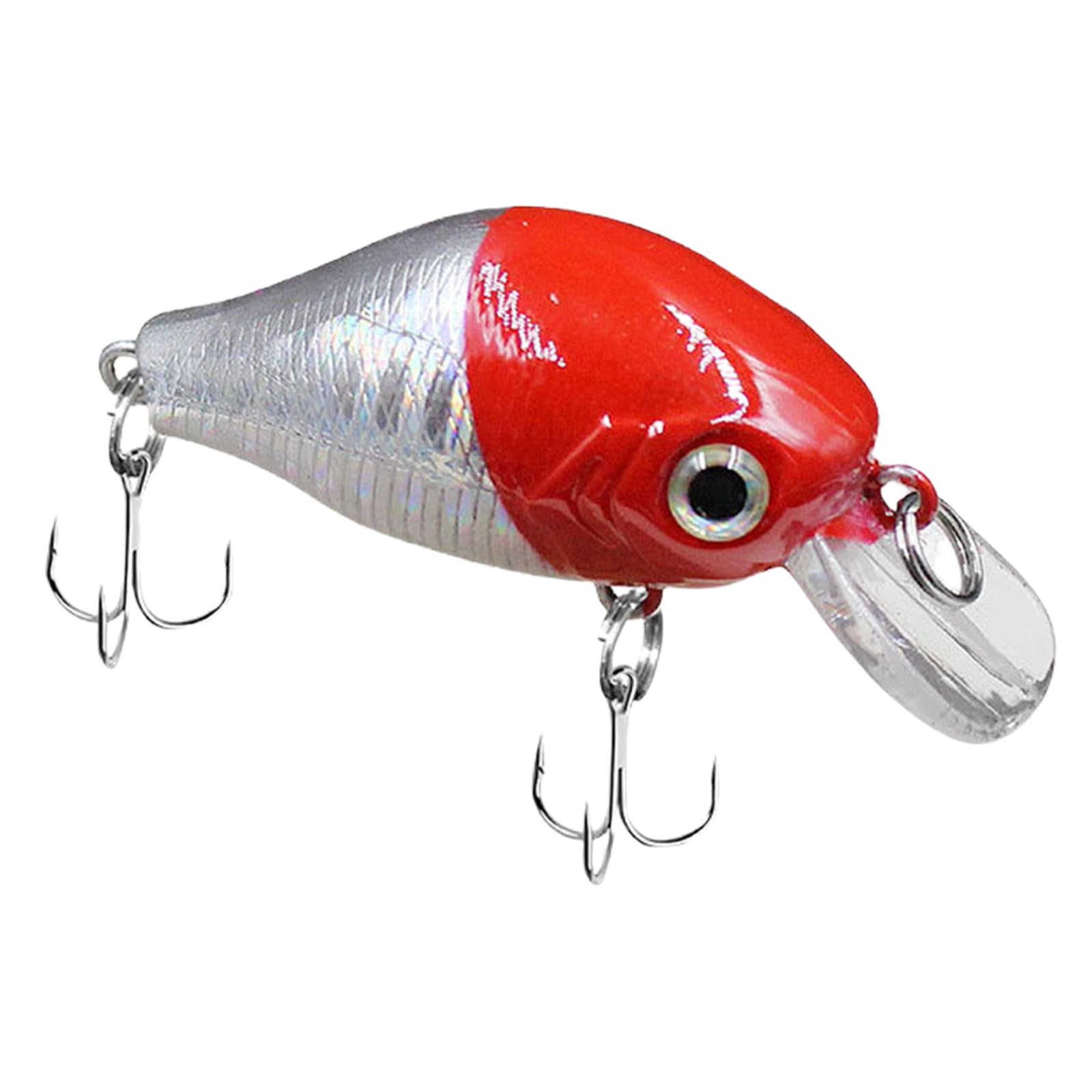 XIGACGEH Crankbait Baits for Saltwater Fishing Trout Crankbaits Artificial Swimbait Minnow Fishing Lure with Hook ABS Lure
