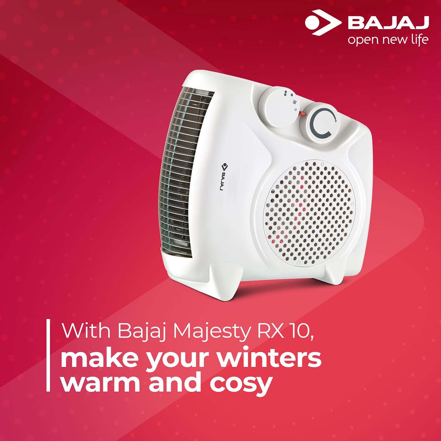 Bajaj Majesty RX10 2000 Watts Heat Convector Room Heater (White, ISI  Approved) : Amazon.in: Home u0026 Kitchen