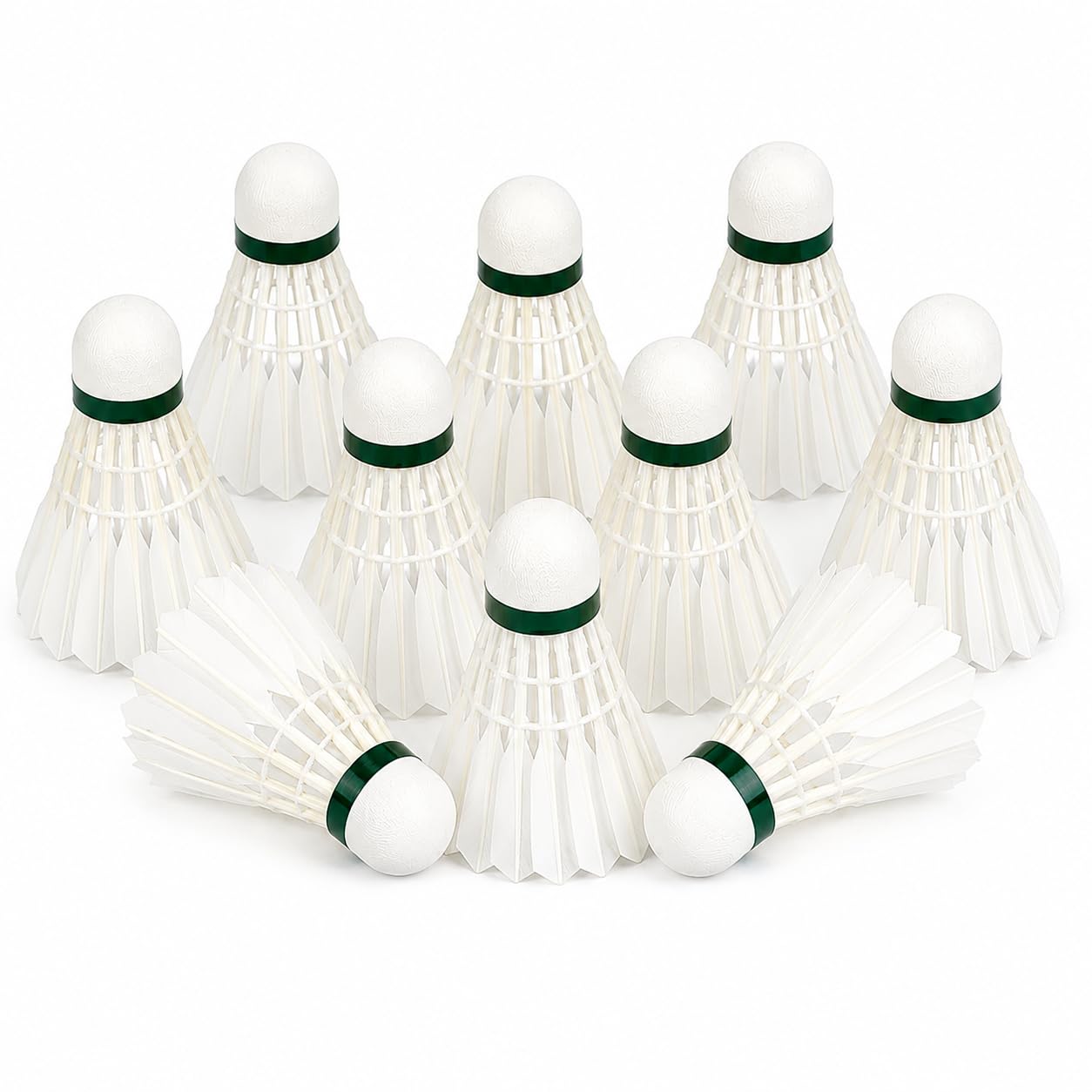 Badminton Playing Feather Cocks (Pack of 10)-image-49