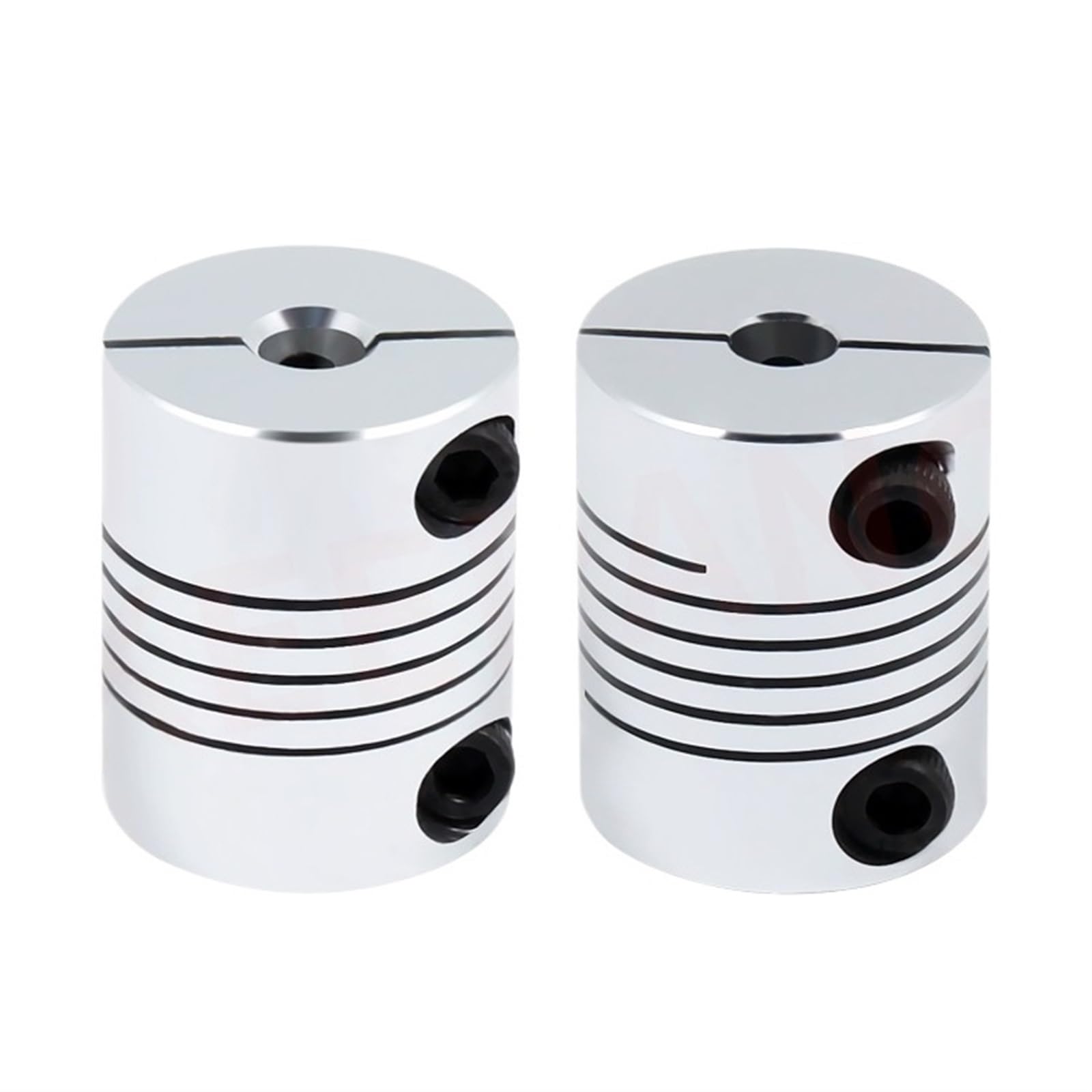 Giunto di precisione, 2 pezzi Giunto albero flessibile Giunto albero flessibile Connettore D25 L30 5 mm 6 mm 6,35 mm 1/4" .25 8 mm 10 mm 12 m 12,7 mm 1/2" .5 pollici(5x8)