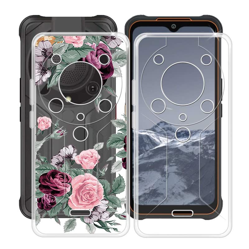 LMLQSZ Custodia per AGM Glory G1 Pro, Ultra Sottile Caso Backcover Protezione Posteriore Morbido TPU Silicone Shell Case Protettivo Copertura Cover per AGM Glory G1 Pro (6,53) - OP4