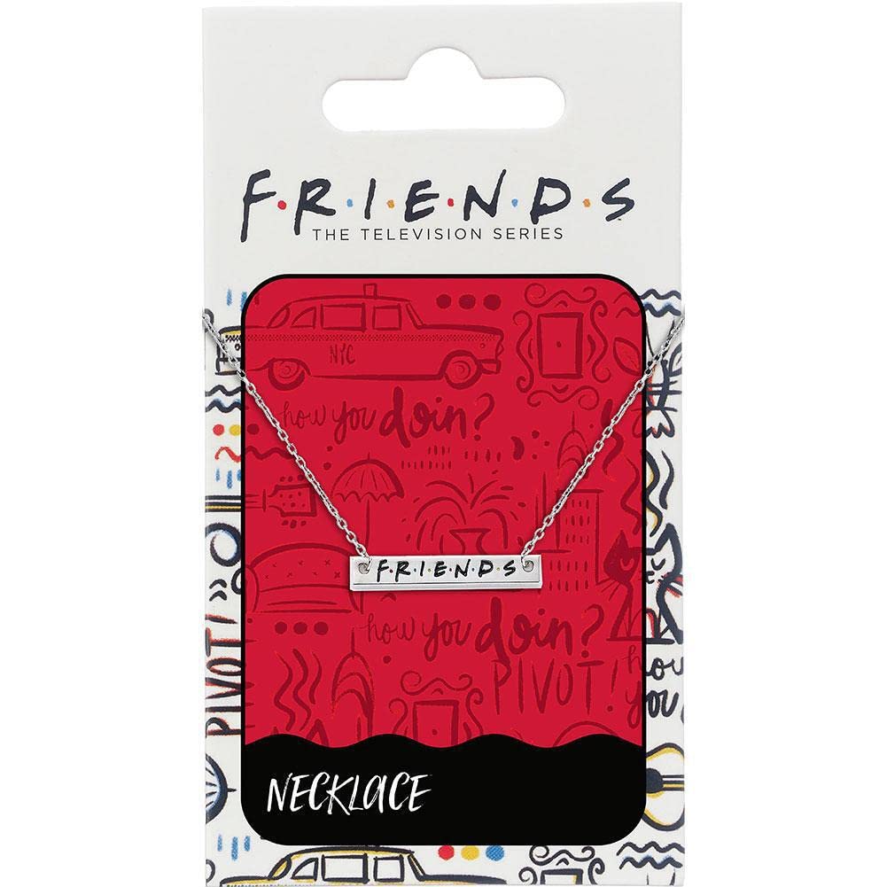 Carat Shop Women's Friends Pendant Necklace Logo TV Series Central Perk Ross Rachel Monica Joey, Multicolour, CAR8951 - Image 4