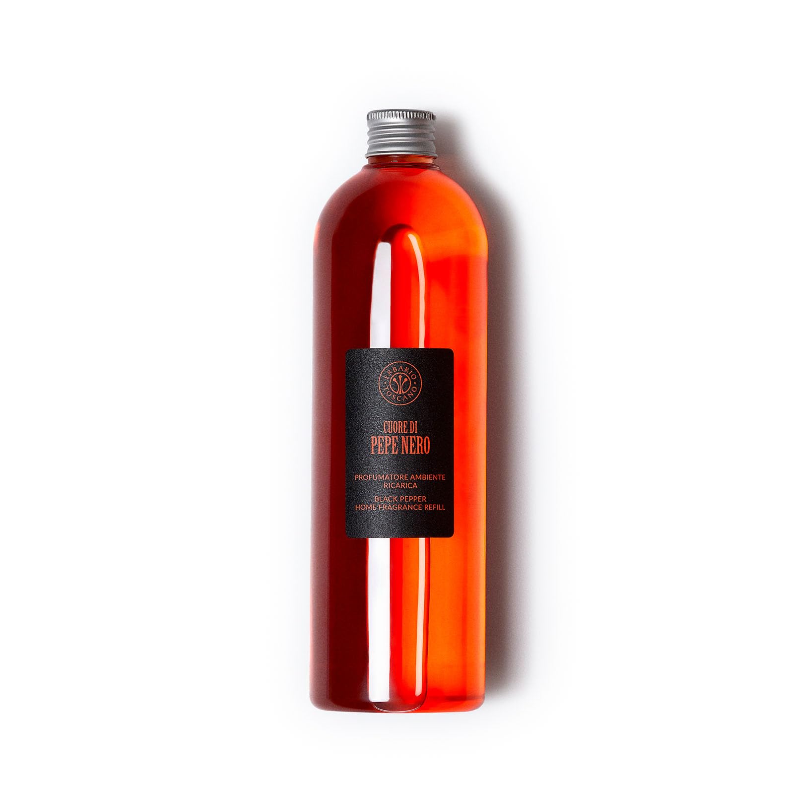 ERBARIO TOSCANO - Ricarica Fragranza Ambiente Cuore di Pepe Nero Profumo Aromatico Speziato con Note di Arancia Siciliana e Pepe Nero 1000ml