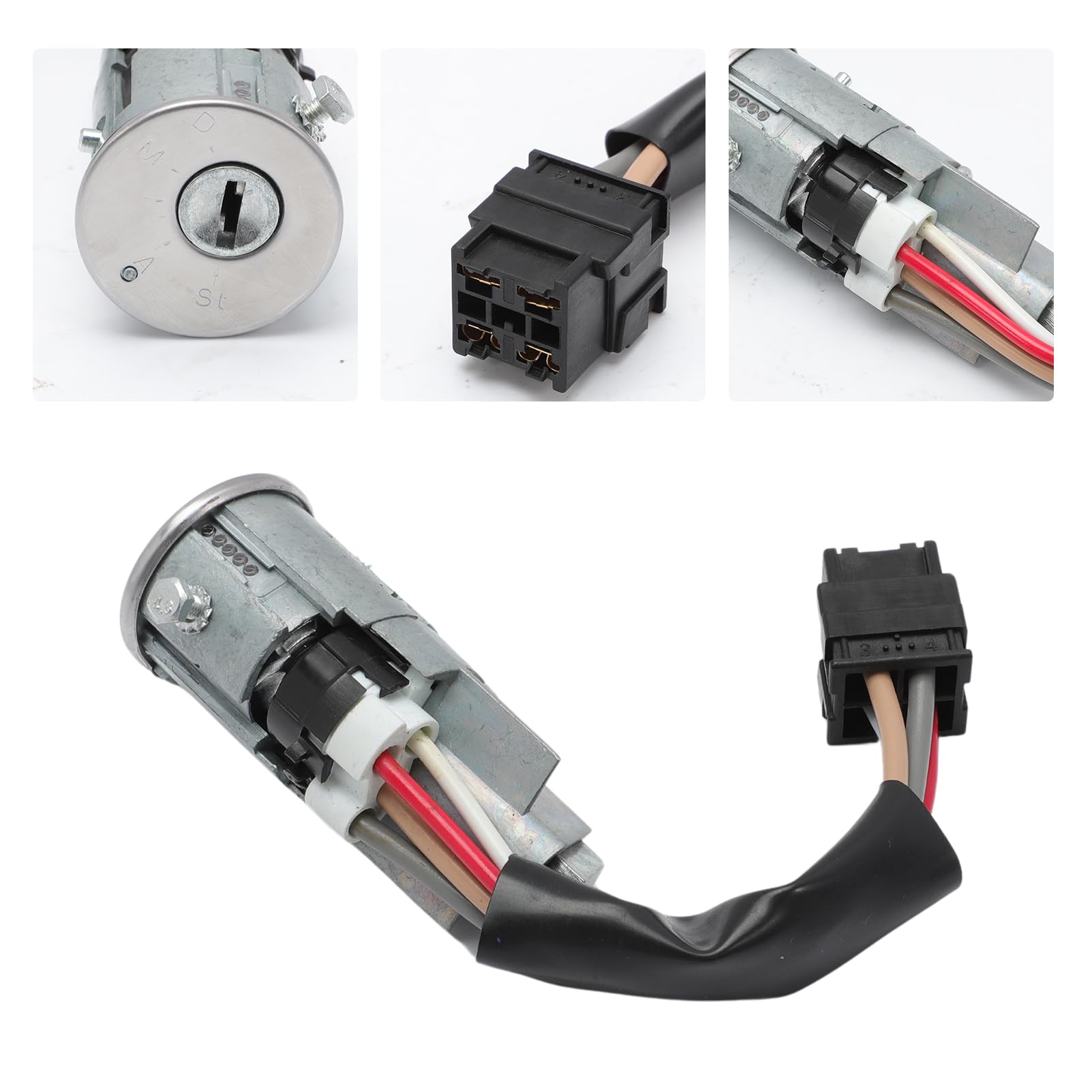 Neiman Blocco antifurto contattore per TRAFIC ESPACE R9 R47700739966 con 2 chiavi,blocco interruttore di accensione