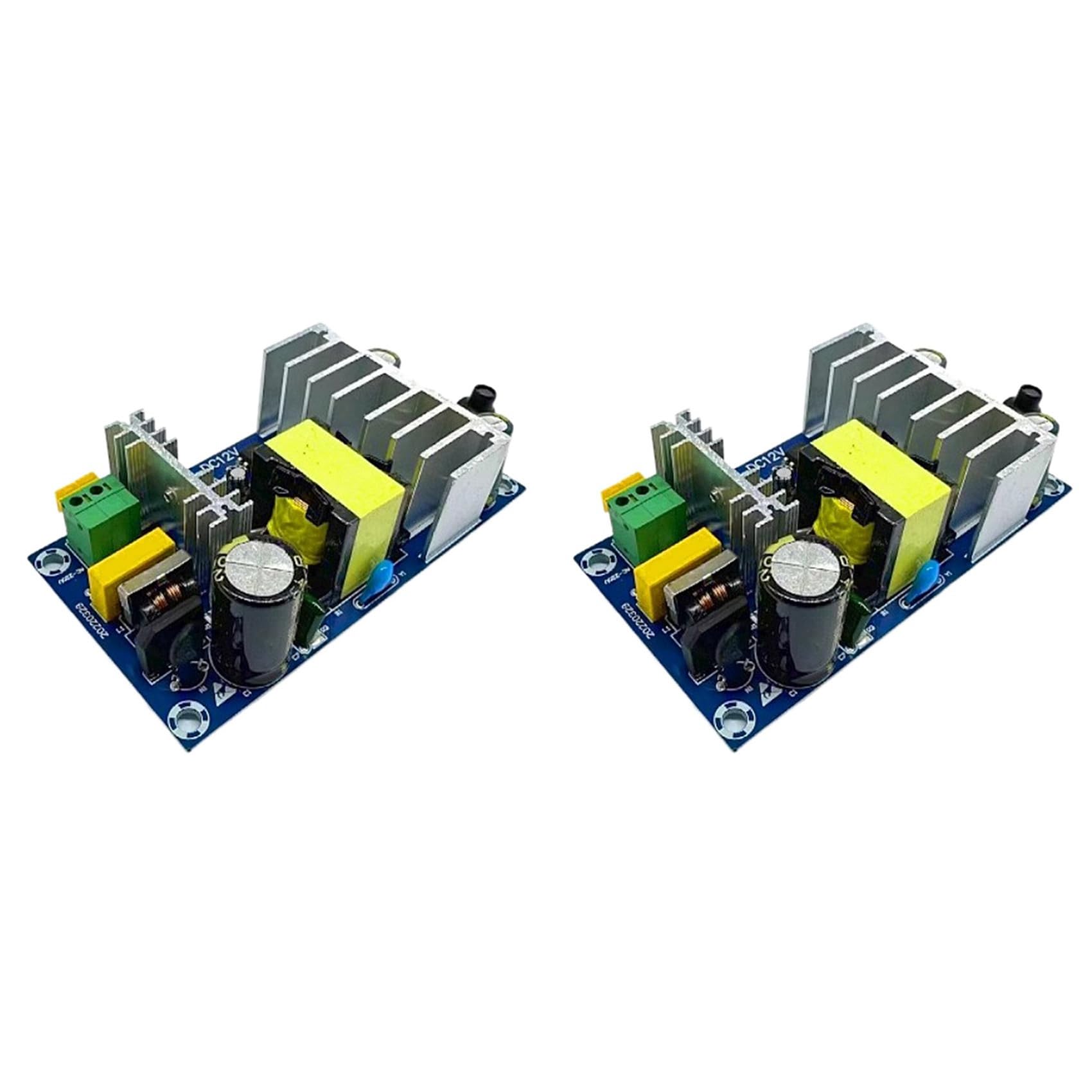 Jnchdghwa As Shown 2X 12V 8A Switching Power Supply Board Module 100W High Power Power Supply Bare Board Ac85-265V To Dc 12V Board Module
