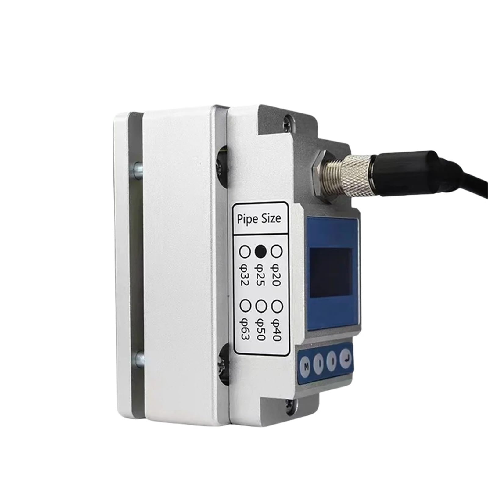 Medidor De Flujo Ultrasónico, Clip Externo, DN10-DN100, 4-20mA RS485