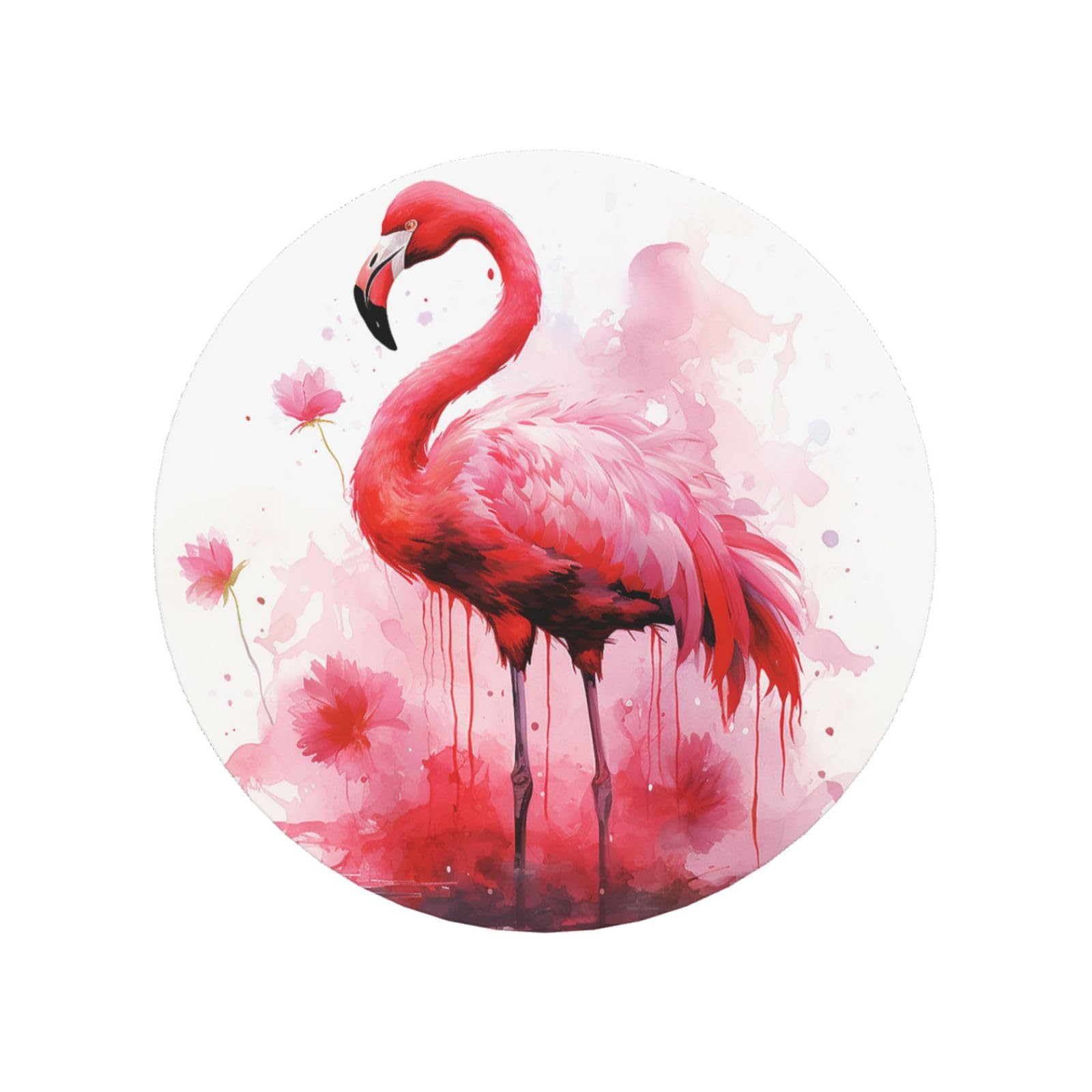 Flamingo Watercolor Fridge Magnets Cute Strong Refrigerator Magnets Fun Magnet for Locker Office Whiteboard Decor, Door Magnets Decorative Magnetic Stickers for Home Decor