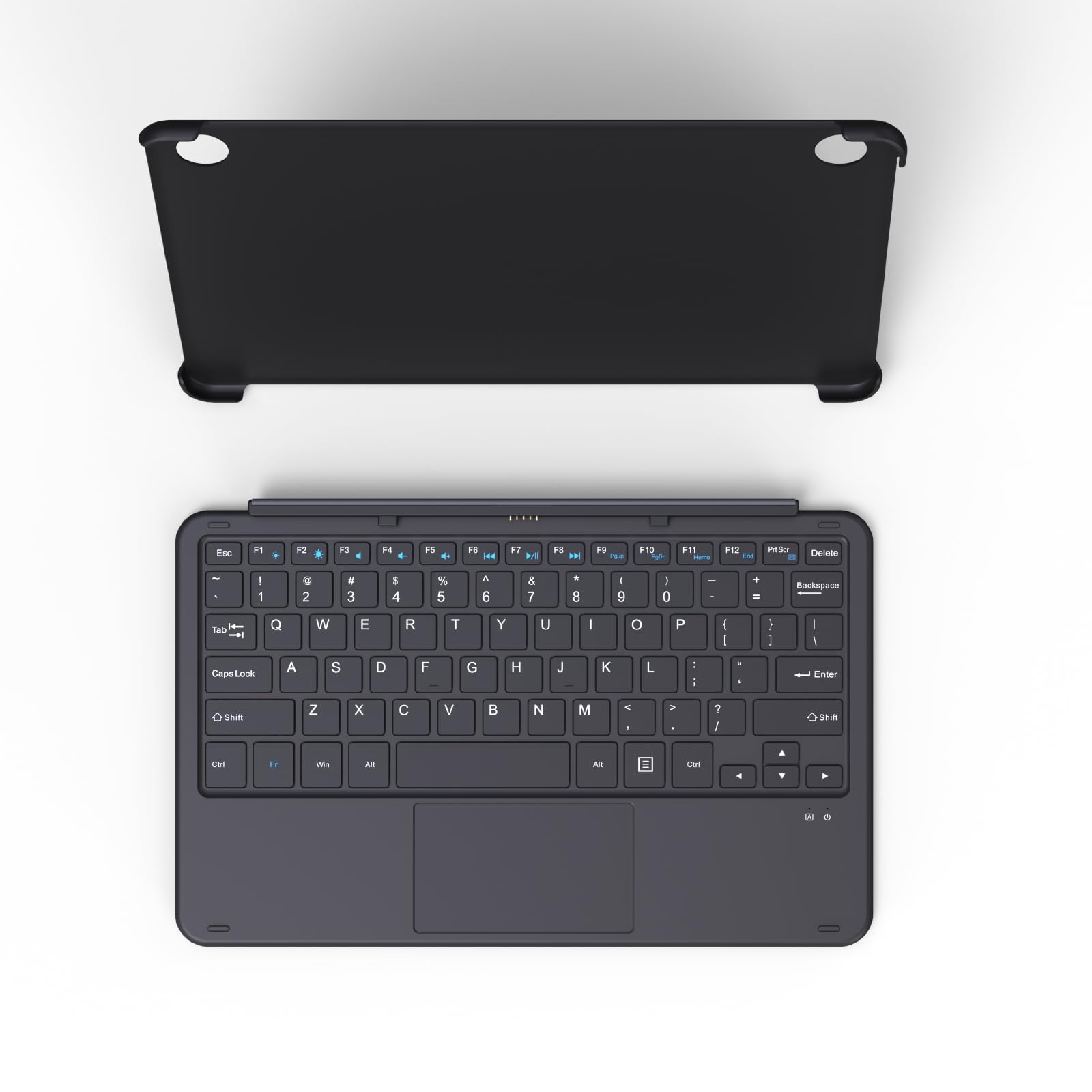 Zwide Keyboard with Touch Pad and Case with Stand Pad G105U