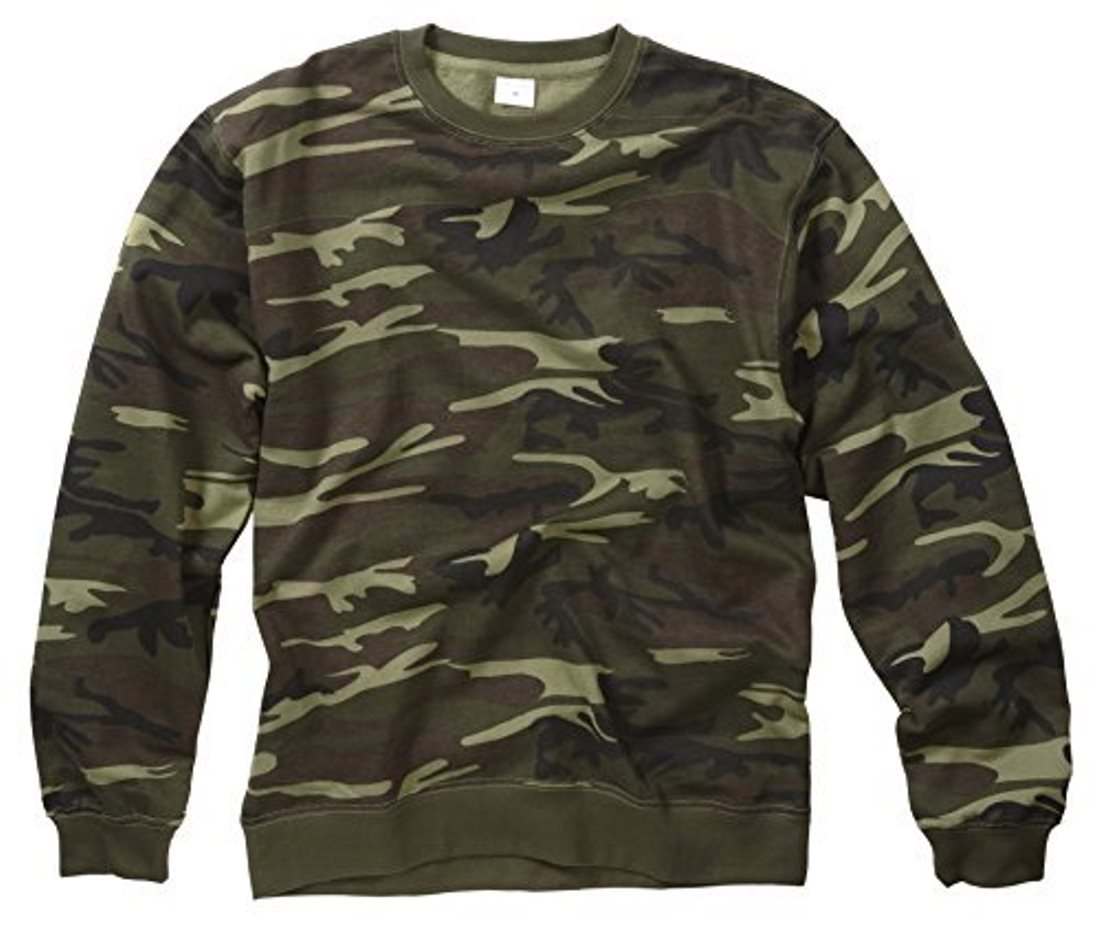 Woodland Camouflage Pattern Sweater (M)