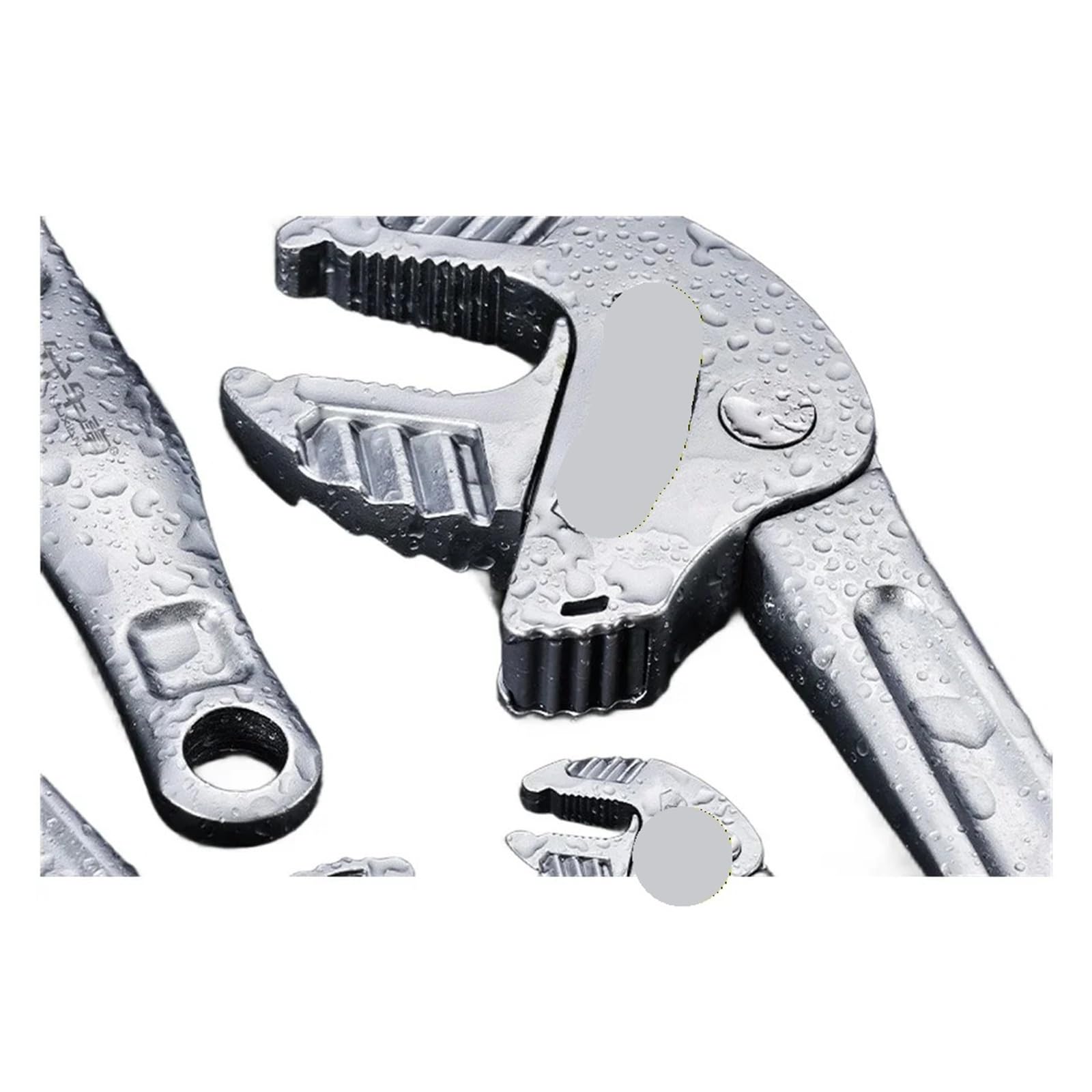 Pinza a Pappagallo Installazione della flangia tubazione chiave a granchio regolabile autoserrante a cricchetto for la riparazione del telaio automobilistico(16-19mm)