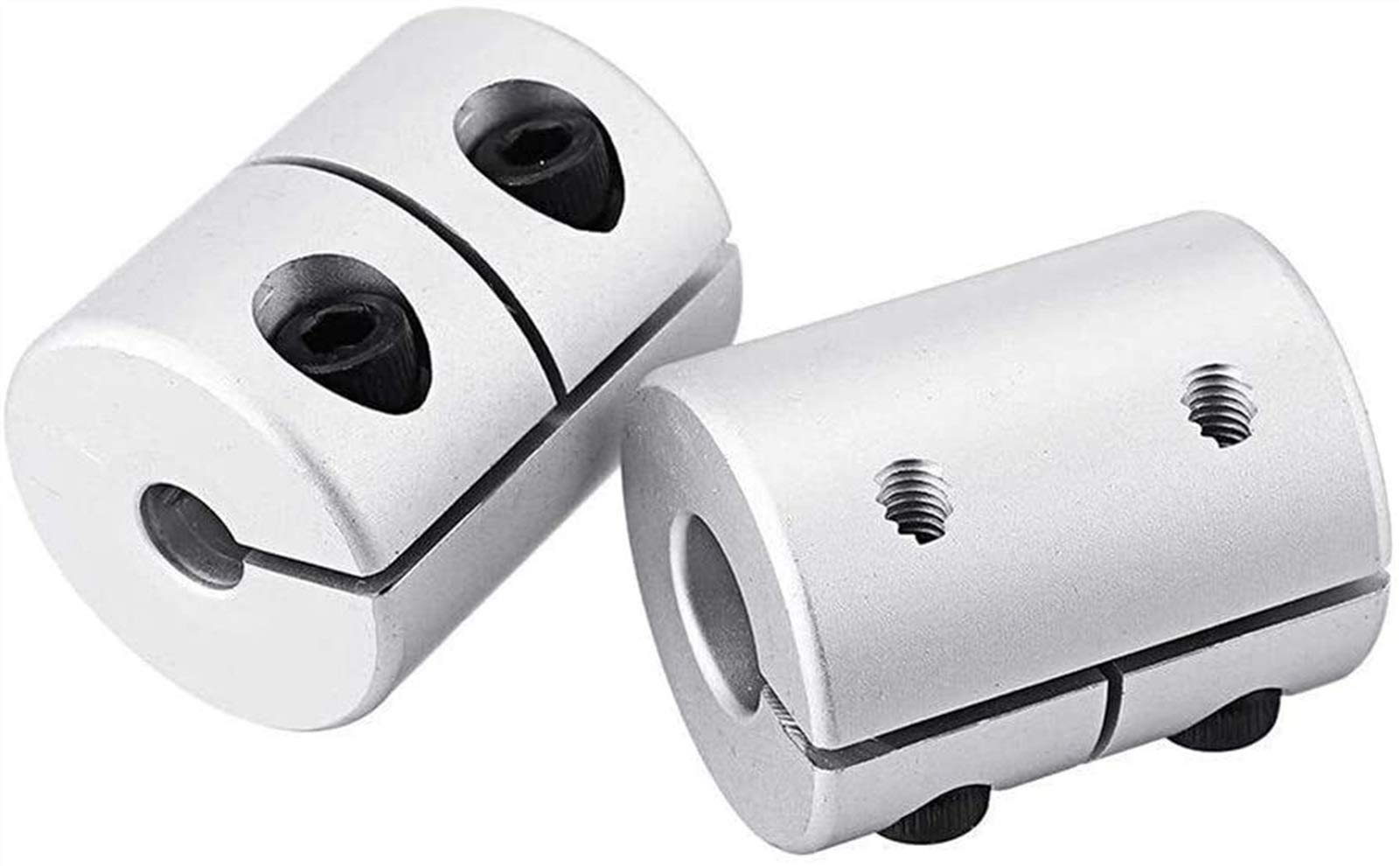 pièces d'imprimante Coupleur d'arbre en Aluminium de 5mm à 8mm coupleur de Serrage Rigide pour imprimante 3D Accessoires d'imprimante 3D Accessoires d'imprimante