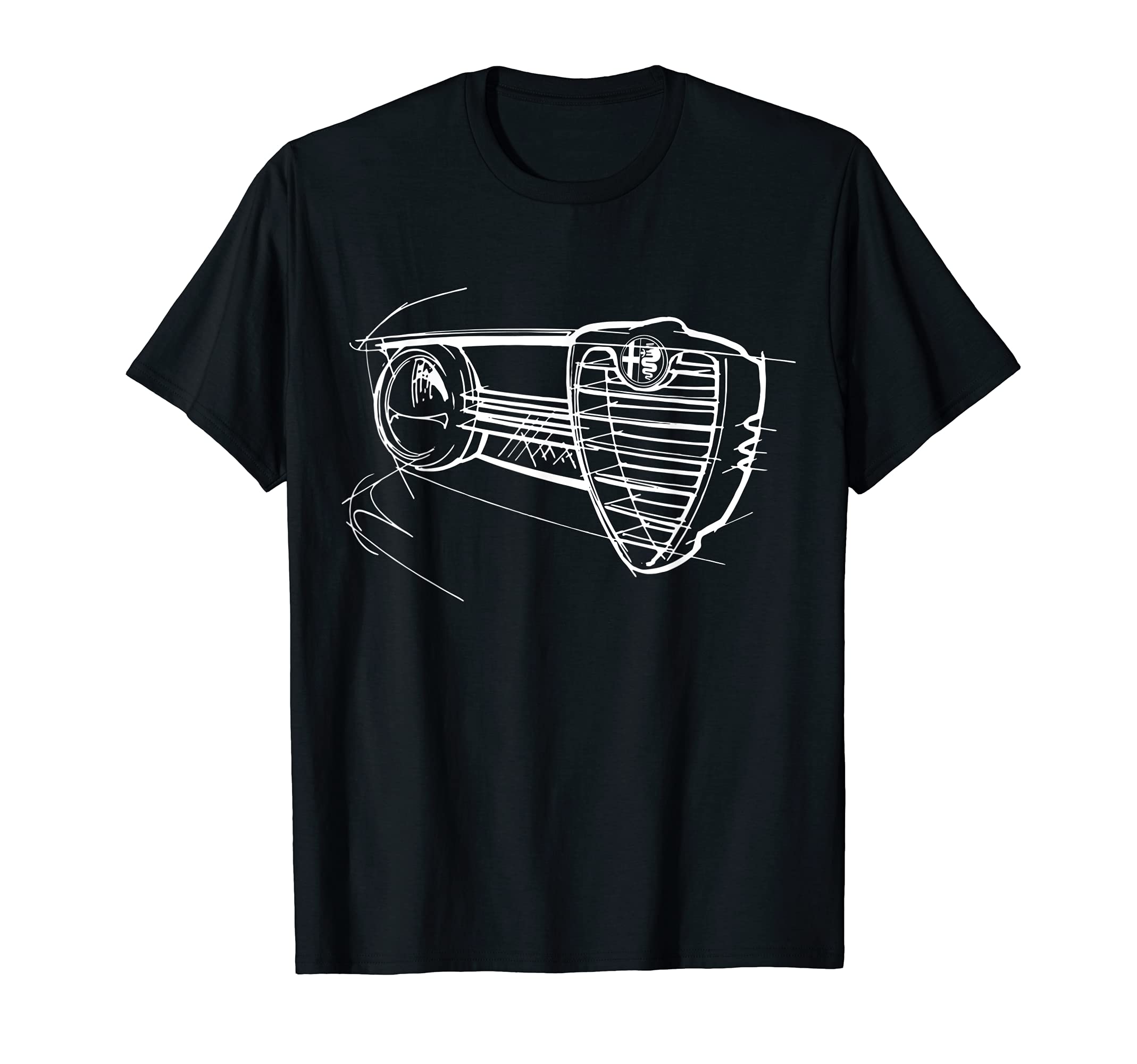 Alfa Car Drivers Stylish Car Grille T-Shirt