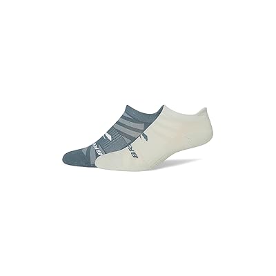Brooks Ghost Lite No Show 2 Pack No Show Socks Shoes Storm/Smoke