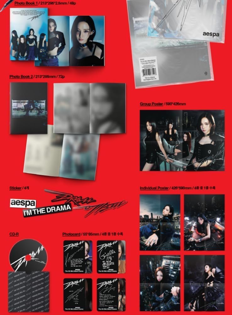 aespa Drama 4th Mini Album Drama Ver