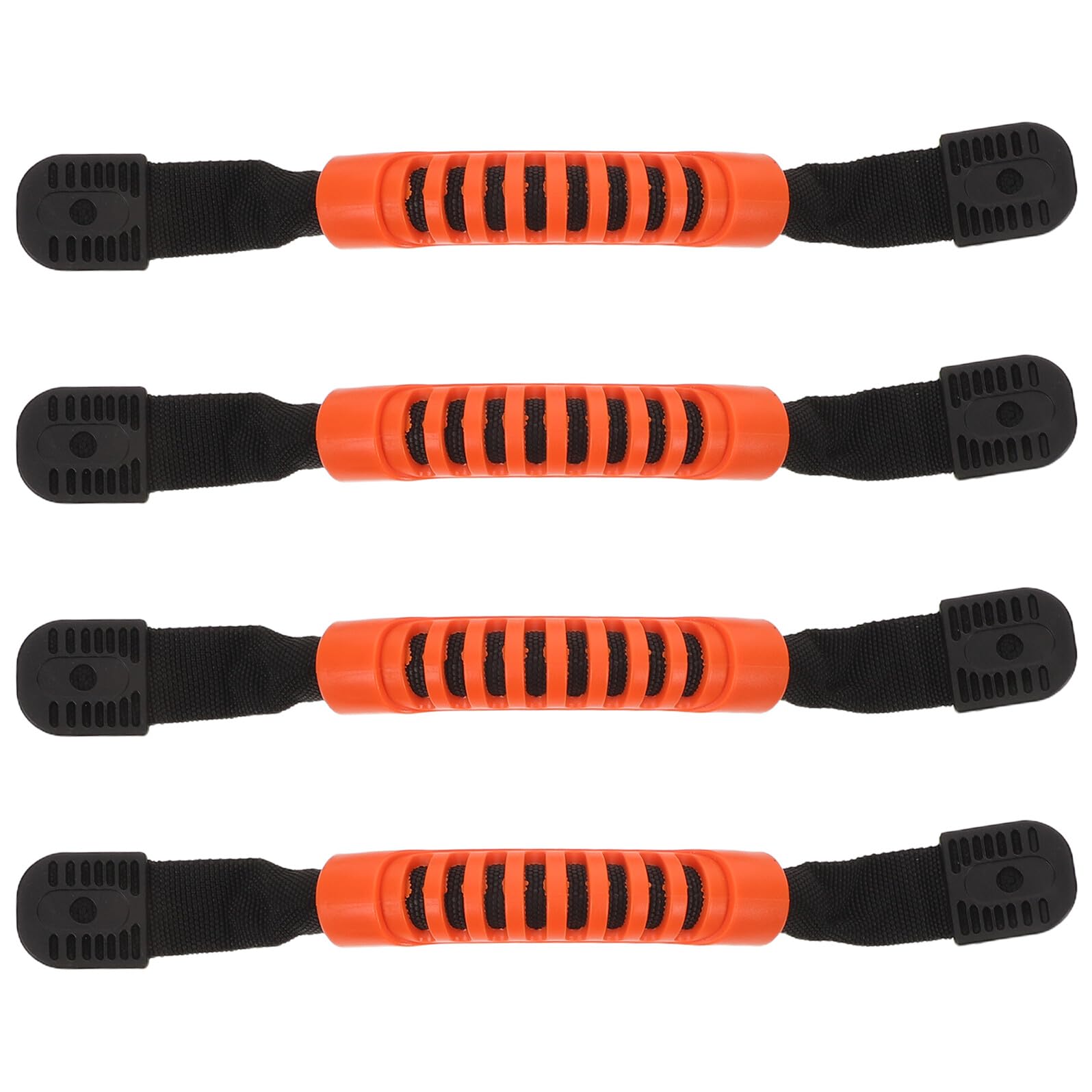 Set Maniglie per Kayak Laterali Arancioni Impugnature Ergonomiche per Trasporto Canoa Kit Ricambio Maniglie Robuste per Sport Acquatici e Pesca