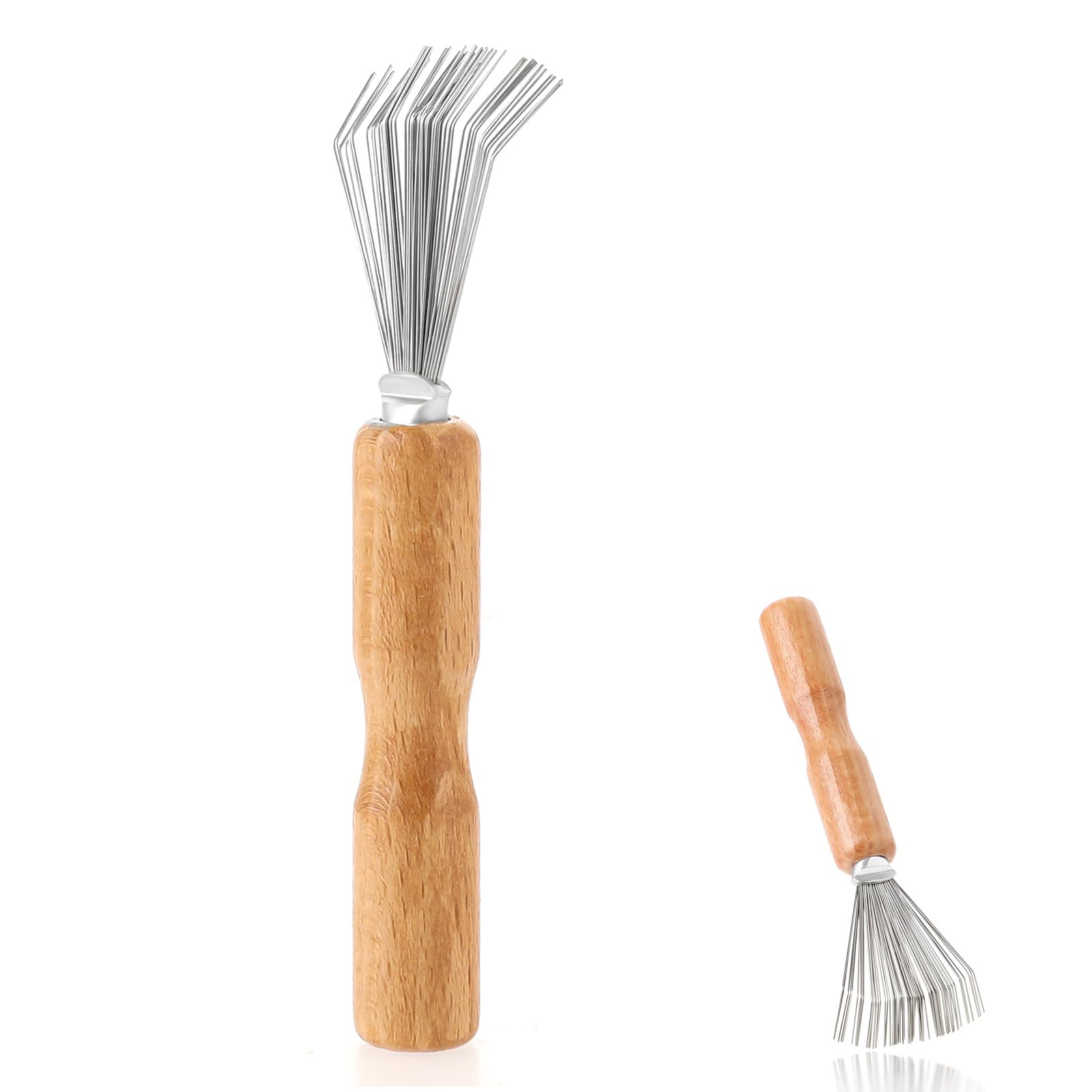 Amazon.com : Metal Wire Hair Brush Cleaner Tool and Dirt Remover ...