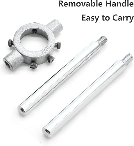 Miniatura 4 de Llave redonda de 2.17 pulgadas  2.165 in, soporte de mango de llave de troquel, soporte de mango de llave de troquel de alta resistencia (Métrica,