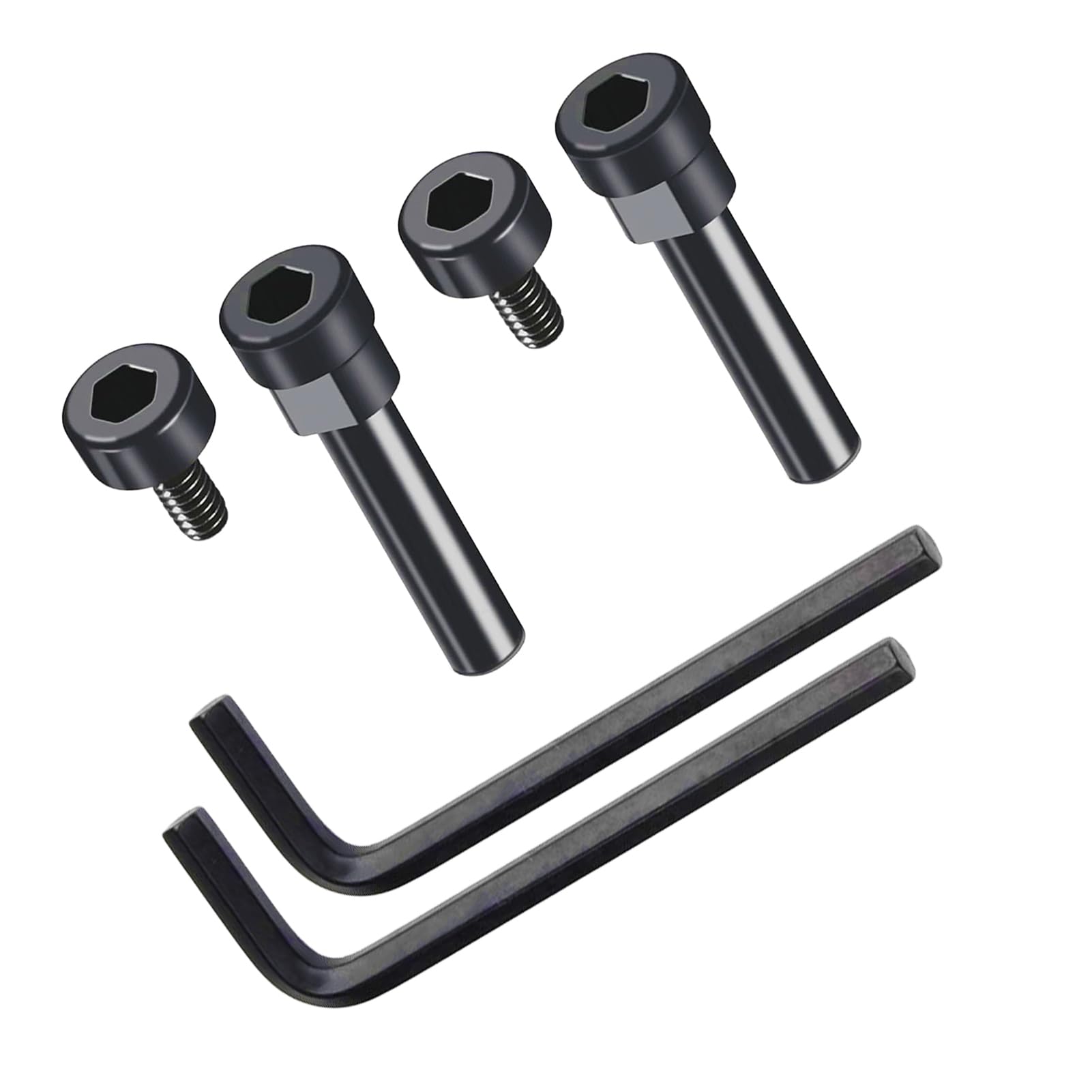 QC35 Hinge Screws - Specifically Designed Replacement Parts for Bose QuietComfort 35 II, QC35 II, QC35, QC45 and QC25 Headphones (Black)