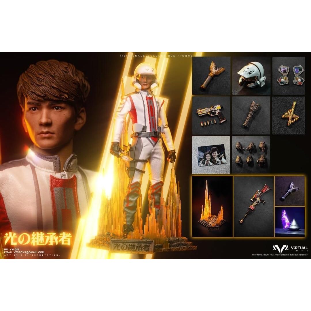 Amazon.co.jp: VTSTOYS VM041DX GUTS隊員 マドカ・ダイゴ 16フィギュア  