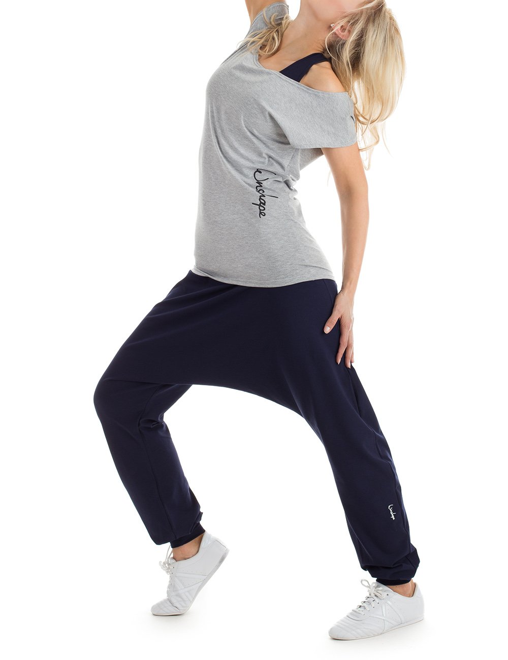 WINSHAPE Damen Trainingshose Damen Trainingshose Haremshose Wh7