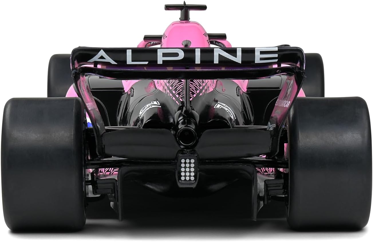 Solido 1:18 Scale Diecast - Alpine A523 Presentation Version Pink 2023 Model S1808806