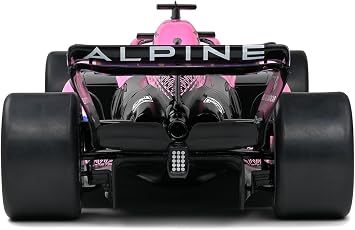 Solido 1:18 Scale Diecast - Alpine A523 Presentation Version Pink 2023 Model S1808806