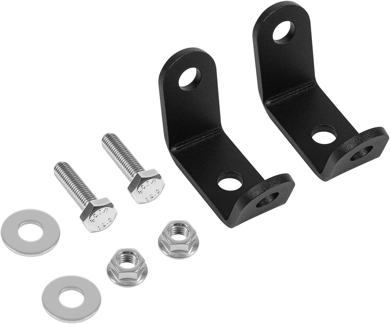 for BoatBuckle G2 Universal Strap Mounting Bracket Kit #F14254 Retractable Transom Straps Mounting Bracket Kit for Boat Trailers 3-Sided Brackets