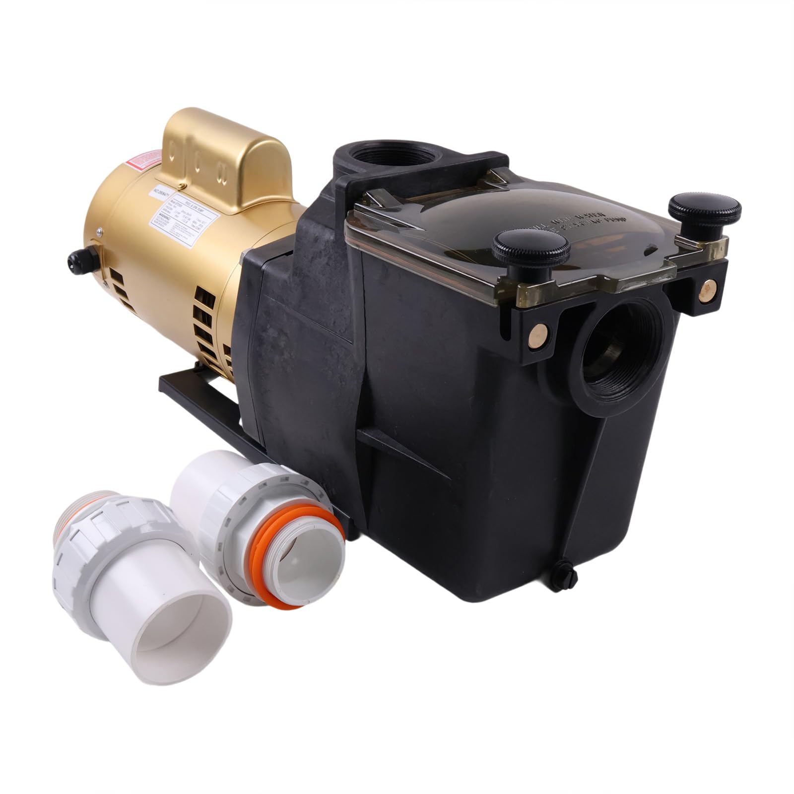 W3SP2621X25 SP2621X25 Moteur de pompe de piscine haute efficacité 2,5 HP 115/230 V à vitesse unique compatible avec piscine creusée et spa