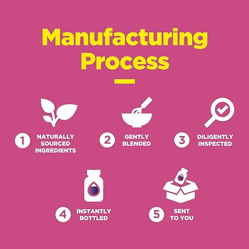 Miniatura 7 de Gomitas de hierro multivitamínico natural para adultos, vitaminas gomosas para adultos con hierro y vitaminas del complejo B que aumentan la