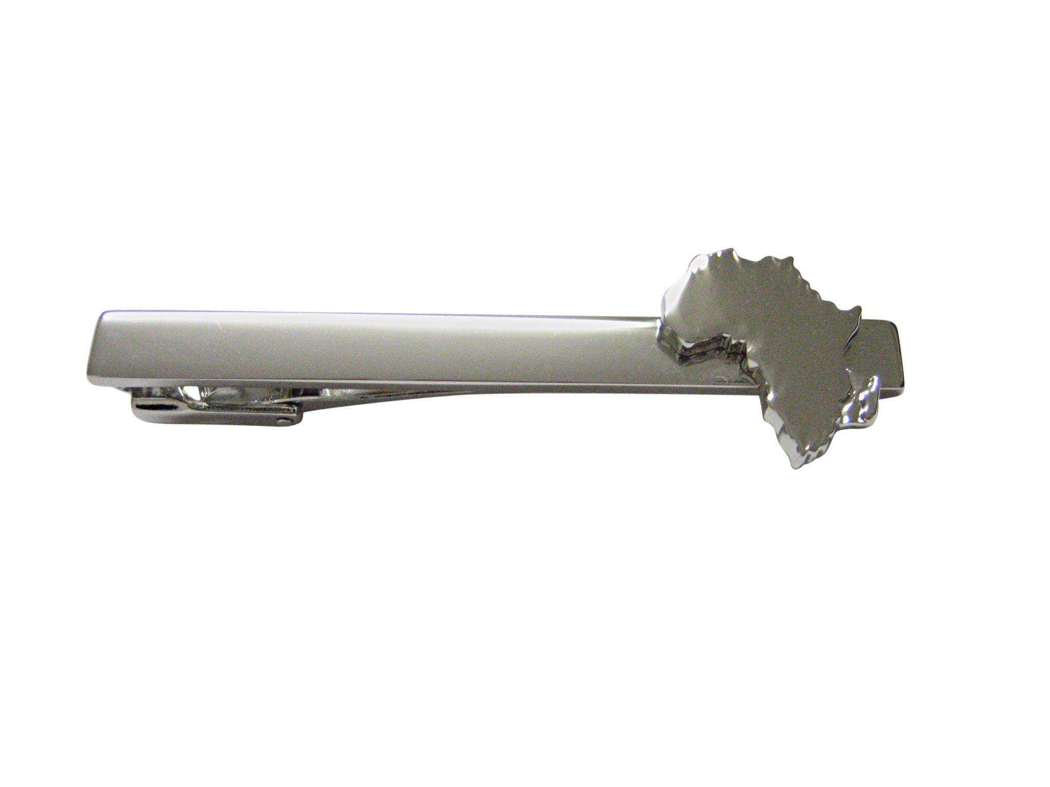 Kiola Designs Africa Map Shape Square Tie Clip