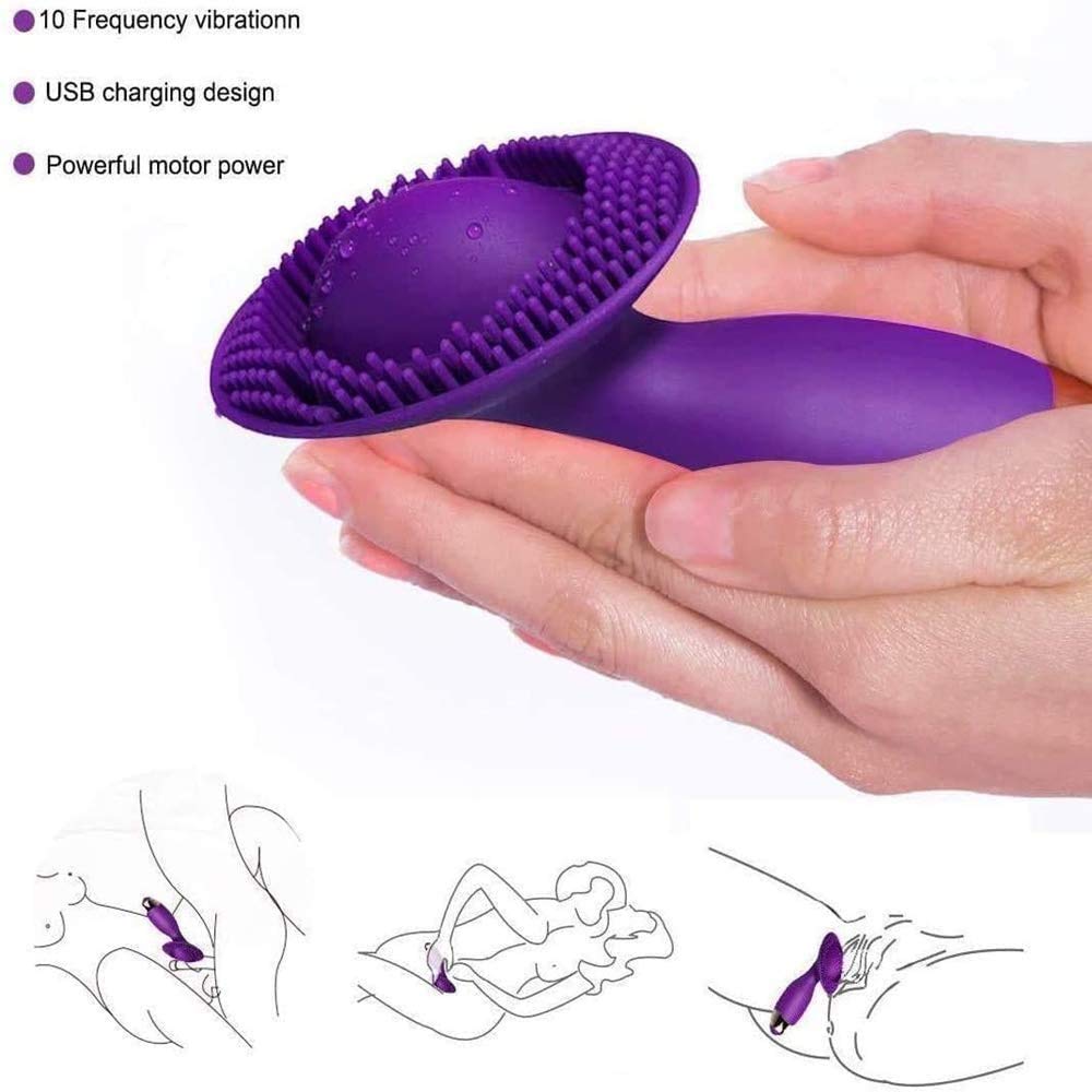 Giocattolo Lingua Silicone Capezzolo Leccare Massaggio Vibratore del Sesso, Lingua Vibratore Stimolatore Clitorideo E G-Spot Stimolatore per I Giocattoli del Sesso Femminile del Vibratore