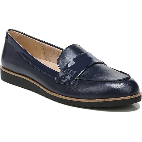 Women's Navy Zee Loafers