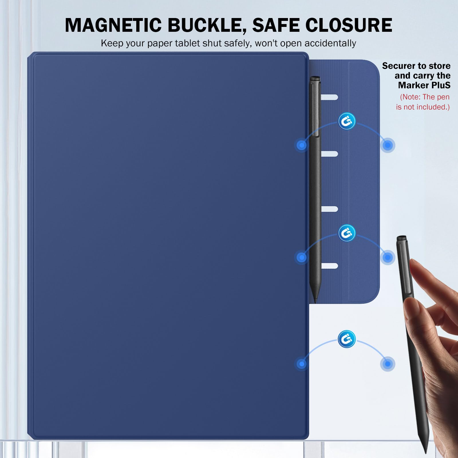 MoKo Case for All-new 7 Kindle Paperwhite (12th Generation-2024) and