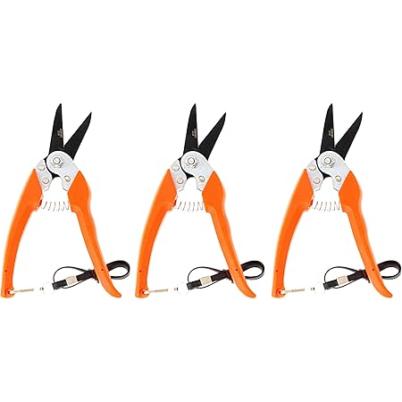 ZenportZ116-3PK of Shears, Hoof and Floral Trimming, Twin-Blade, 7.5-Inch, 3-Pack