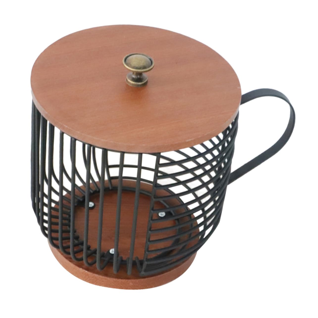 Organisateur capsules café en métal au design minimaliste épuré