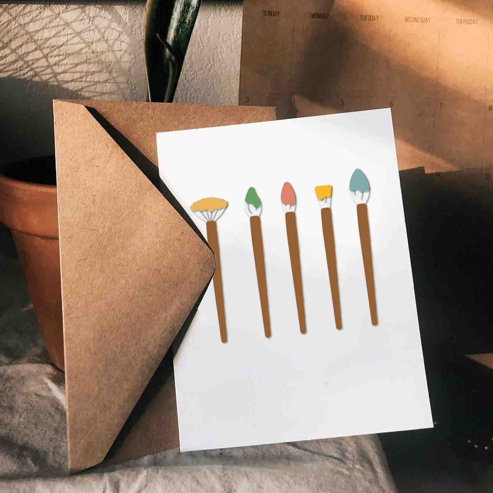 GLOBLELAND Stanzformen Set - Himmel Wolken Sonne Metall Schablonen