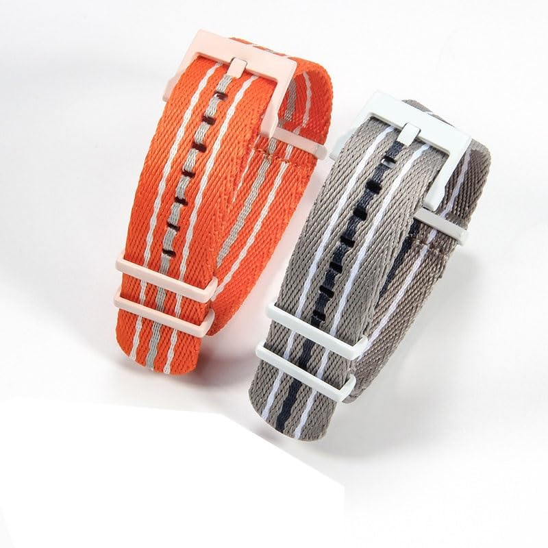 Bracelet de montre en nylon pour Blancpain Fifty Fathoms Ocean Commitment, pour Swatch