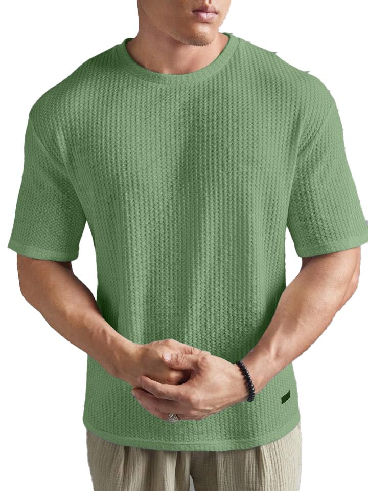 Image of Pivl Men's Summer Striped Style Trendy t Shirt