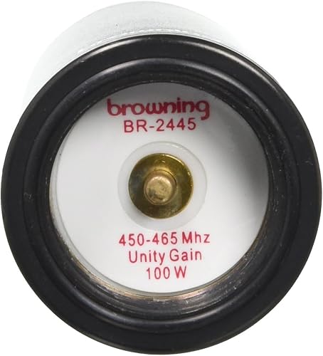 Miniatura 2 de Browning BR2445 450MHZ465MHz Pretuned UHF Banda Antena NMO de perfil bajo, 3 14" de alto