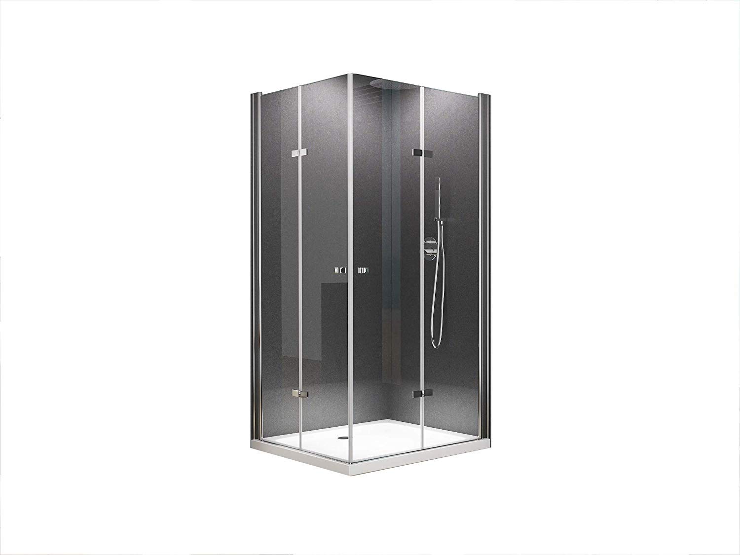 Shop [Typ-Caroline] narożna kabina prysznicowa - prysznic - wersja ESG (90 x 75 x 180 cm)