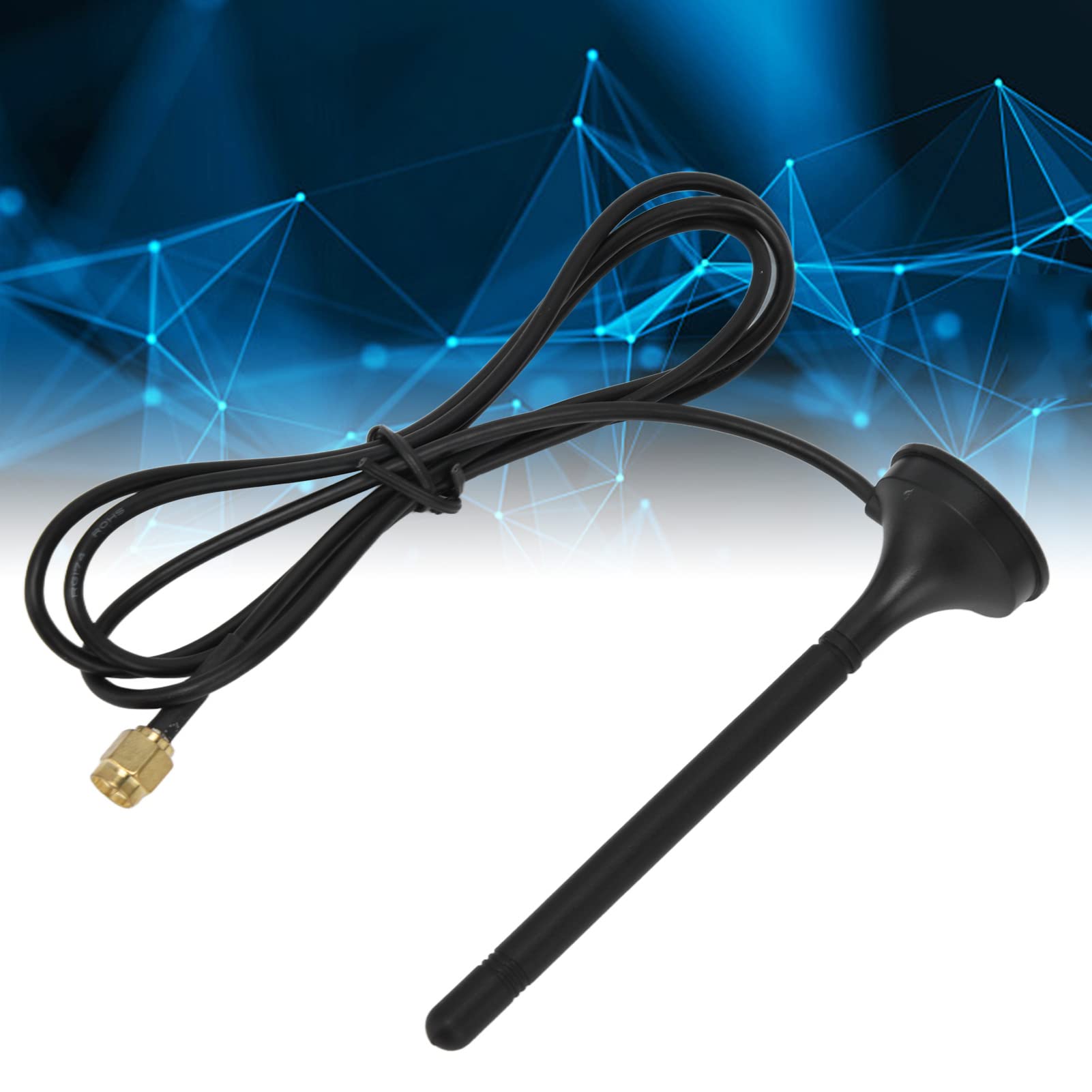 Gedourain Antenne radio - Prise SMA droite < 1,5 S.W.R. - Bonne antenne de signal magnétique - Transmission de données fluide pour talkie-walkie (868 MHz (TB451