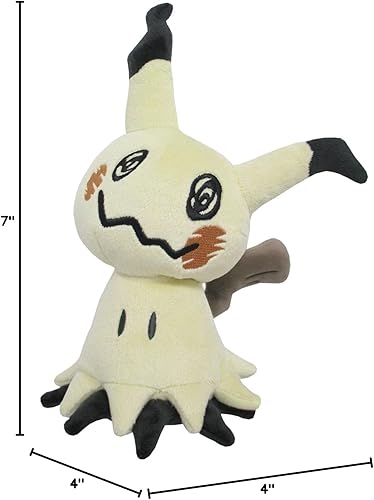 Miniatura 4 de Sanei PP59 Muñeco de felpa Mimikyu de Pokémon, colección All Star, 7 pulgadas