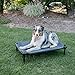 Lucky Dog 36' Elevated Pet Bed Cot | Indoor & Outdoor Use | Gray