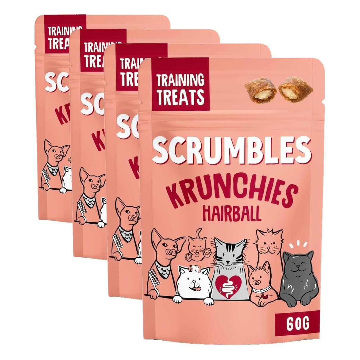 Scrumbles Calming Krunchies Cat Treats — view 10