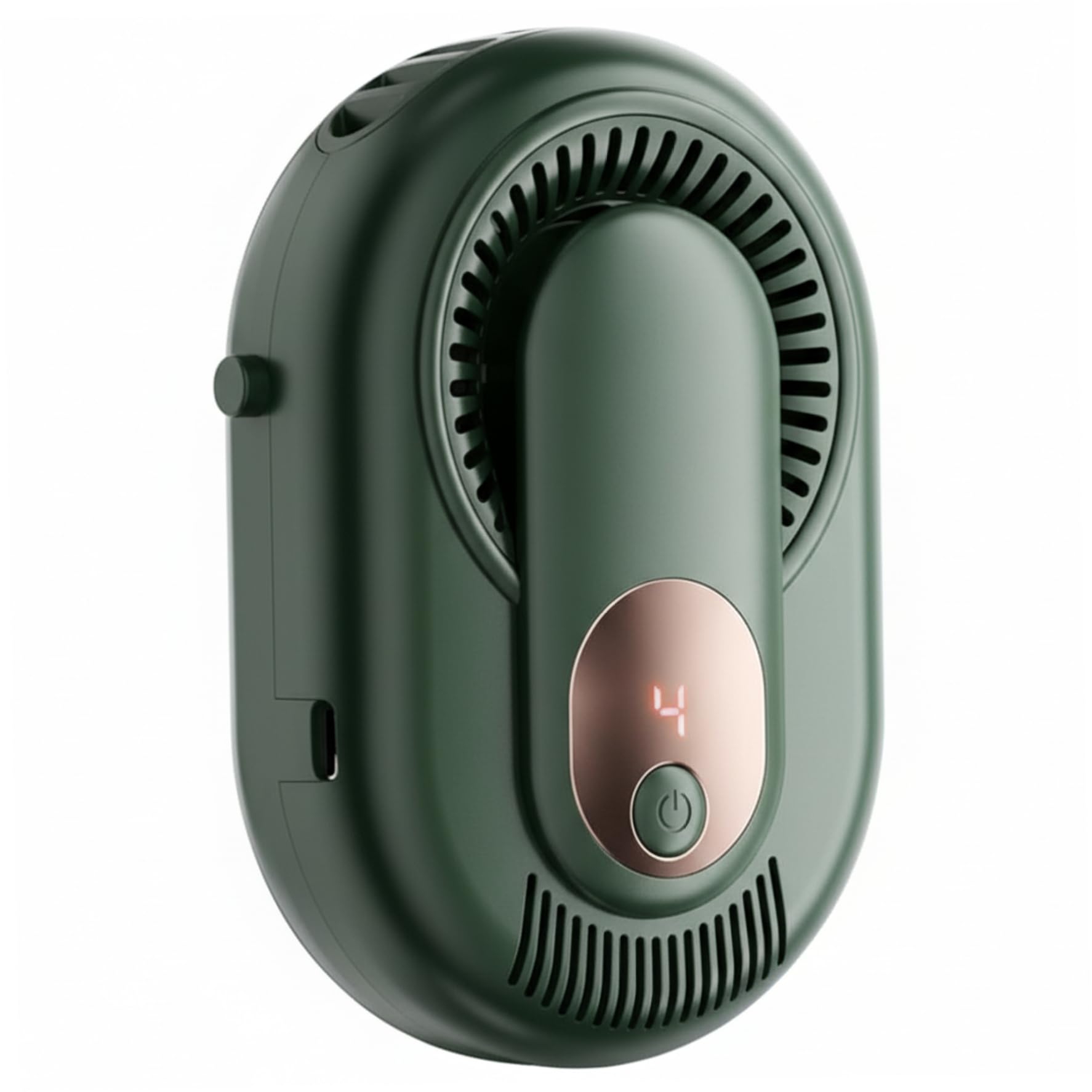 Mini ventilateur contre la chaleur portable mains libres 5 vitesses USB